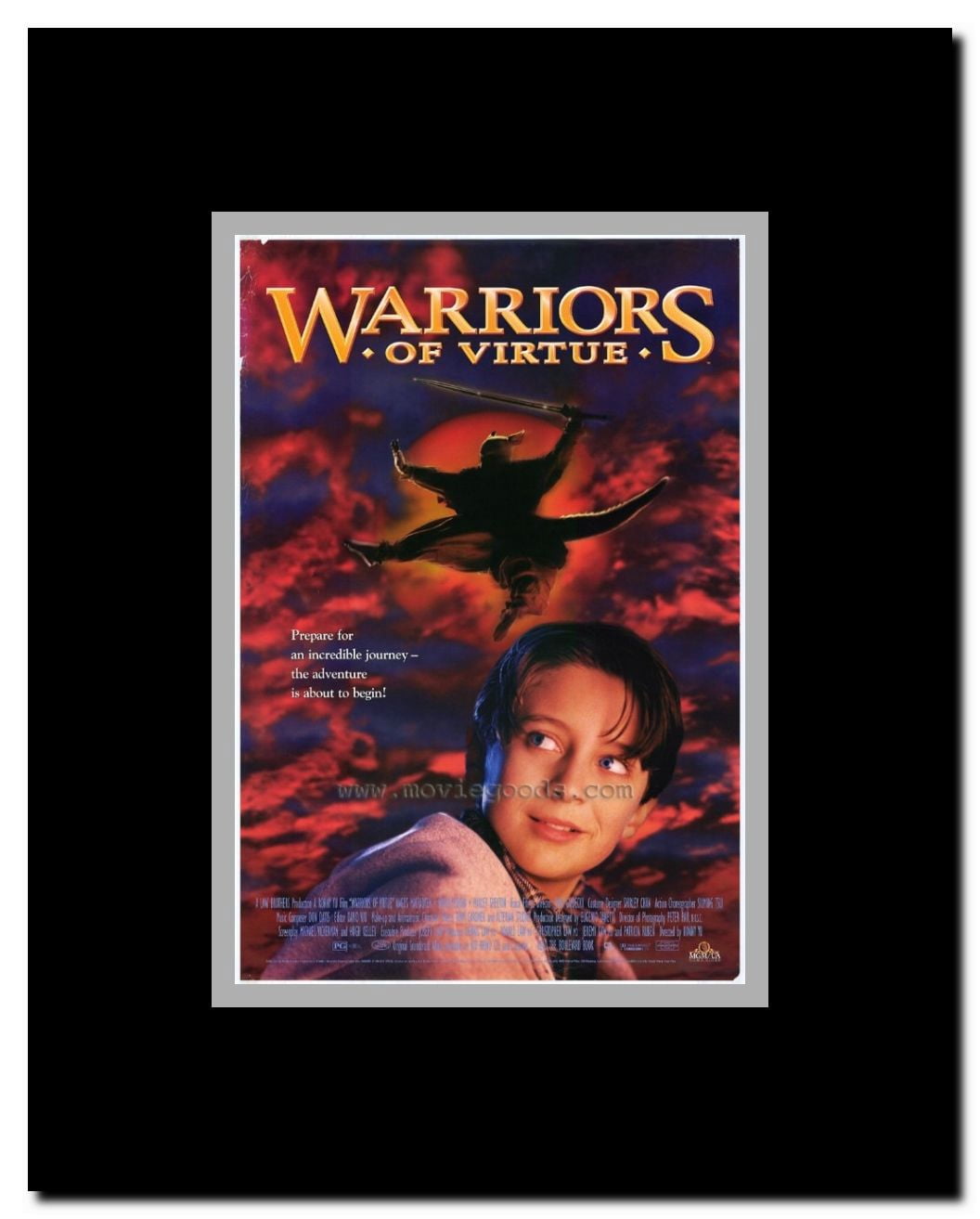 Warriors of Virtue Framed Movie Poster