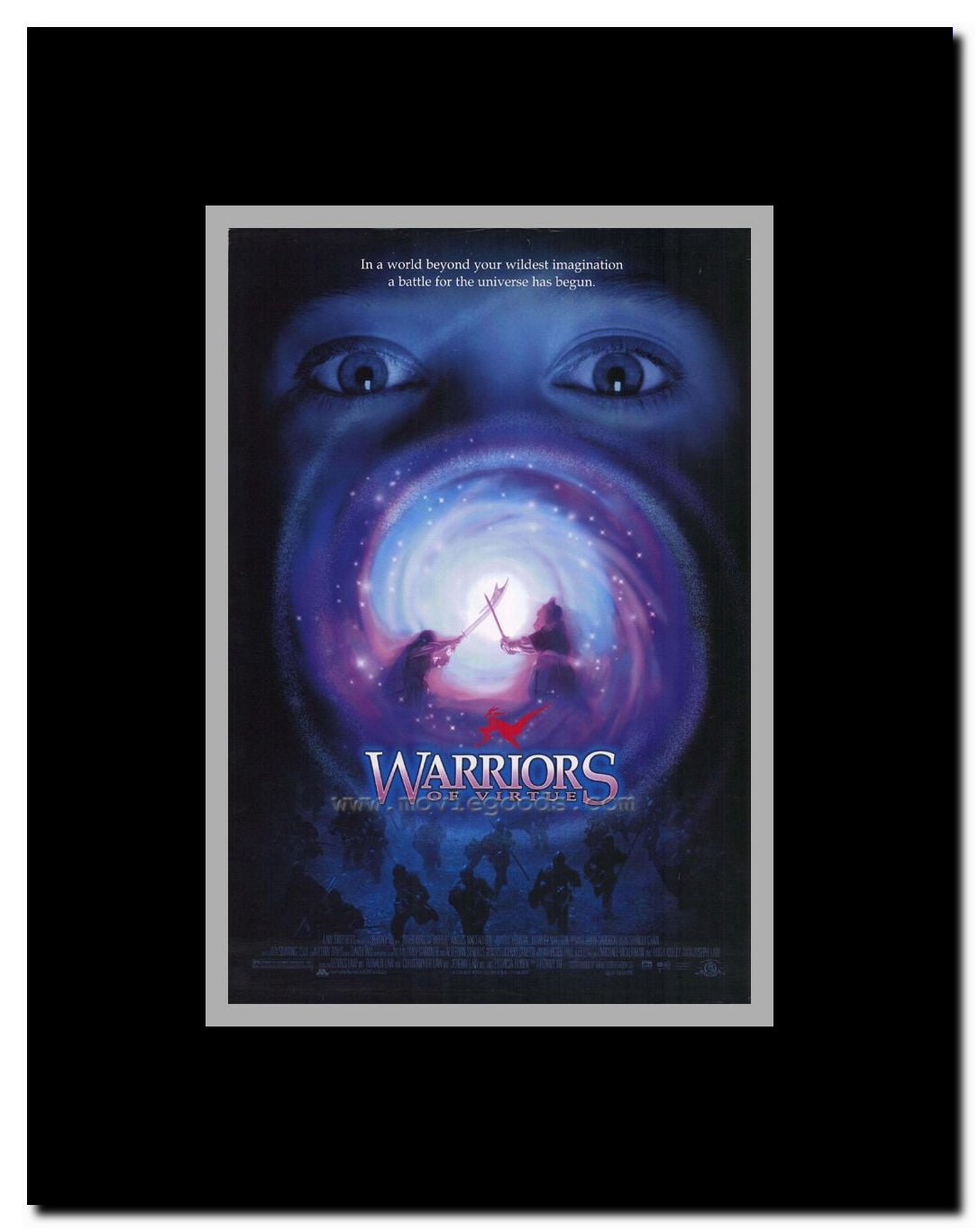 Warriors of Virtue Framed Movie Poster