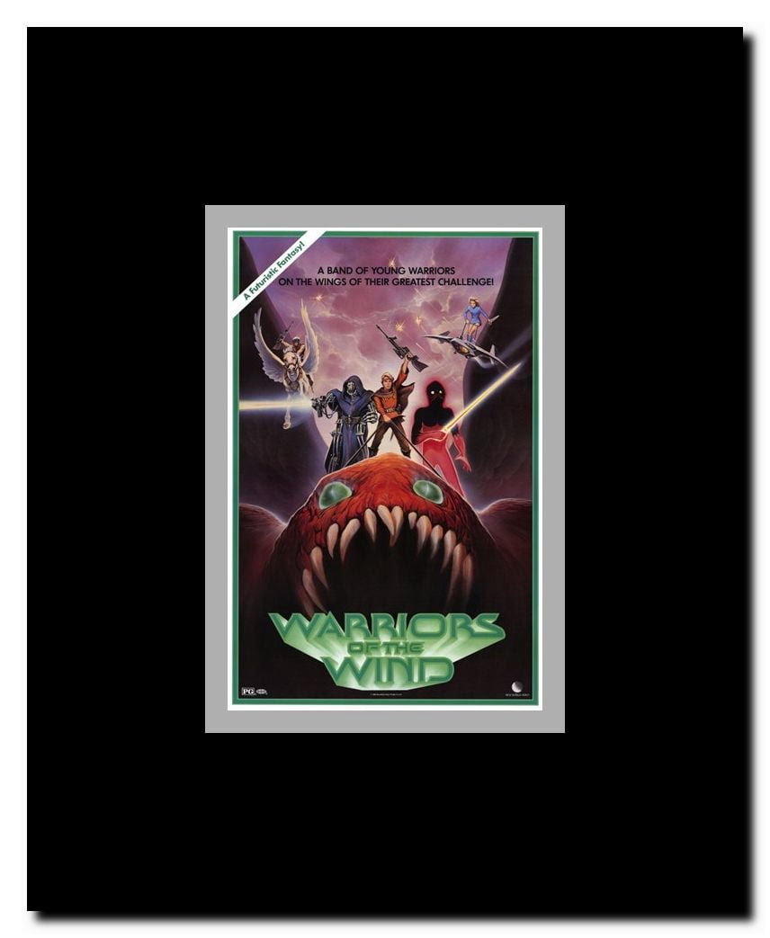 Warriors of the Wind Framed Movie Poster