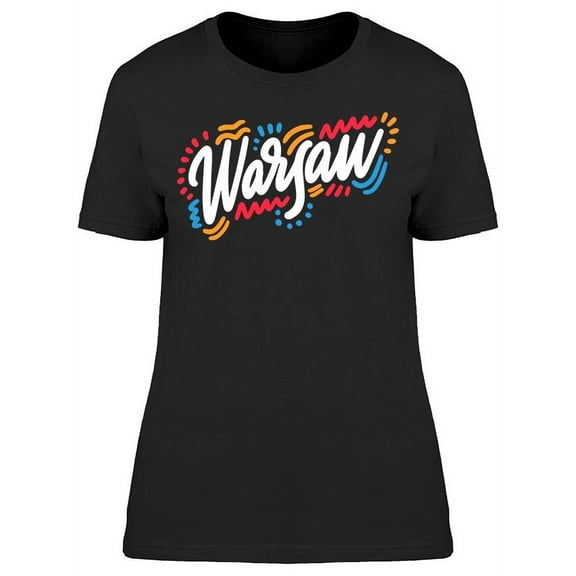 Warsaw City T-Shirt Women -Image by Shutterstock, Female Large