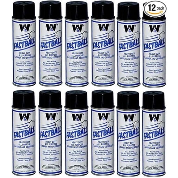 Warsaw Fastball Cleaner Aerosol - 15.5 Ounce Cans - 12 to 48 Cans (12)