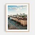 thumbnail image 1 of Warsaw Skyline 02 - Warsaw Mazowieckie Poland Photography Oak Framed Wall Art Print 16 x 20 inches, 1 of 12
