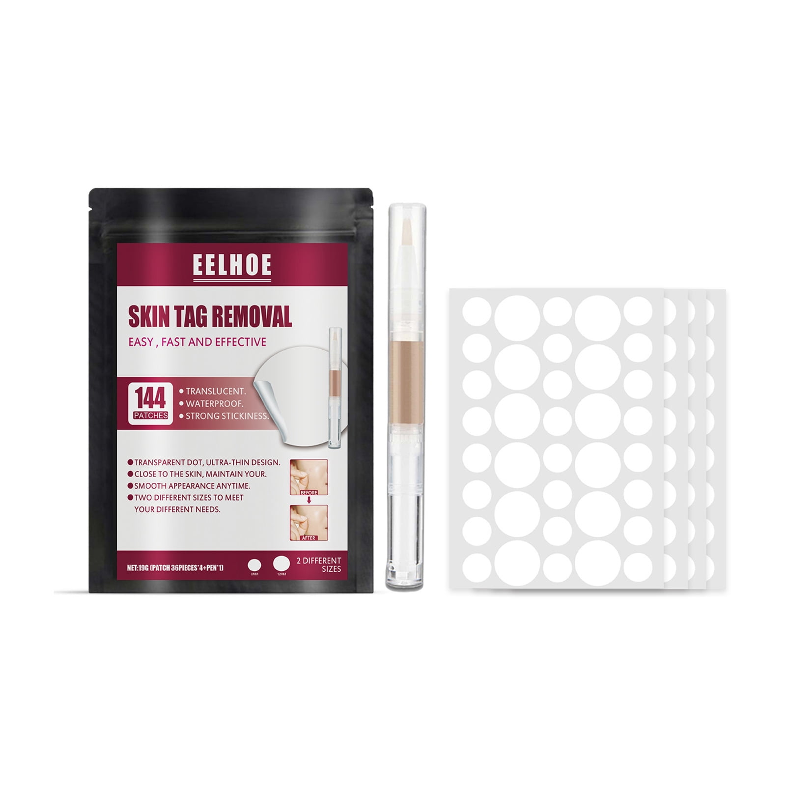 Wart Control Kit Skin Repair Smoothing Skin Eliminating Moles Chicken