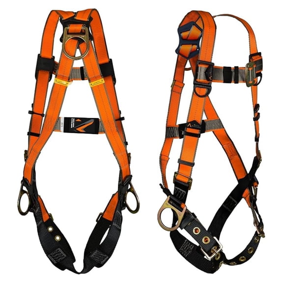 Warthog Safety Harness Fall Protection, OSHA/ANSI Compliant