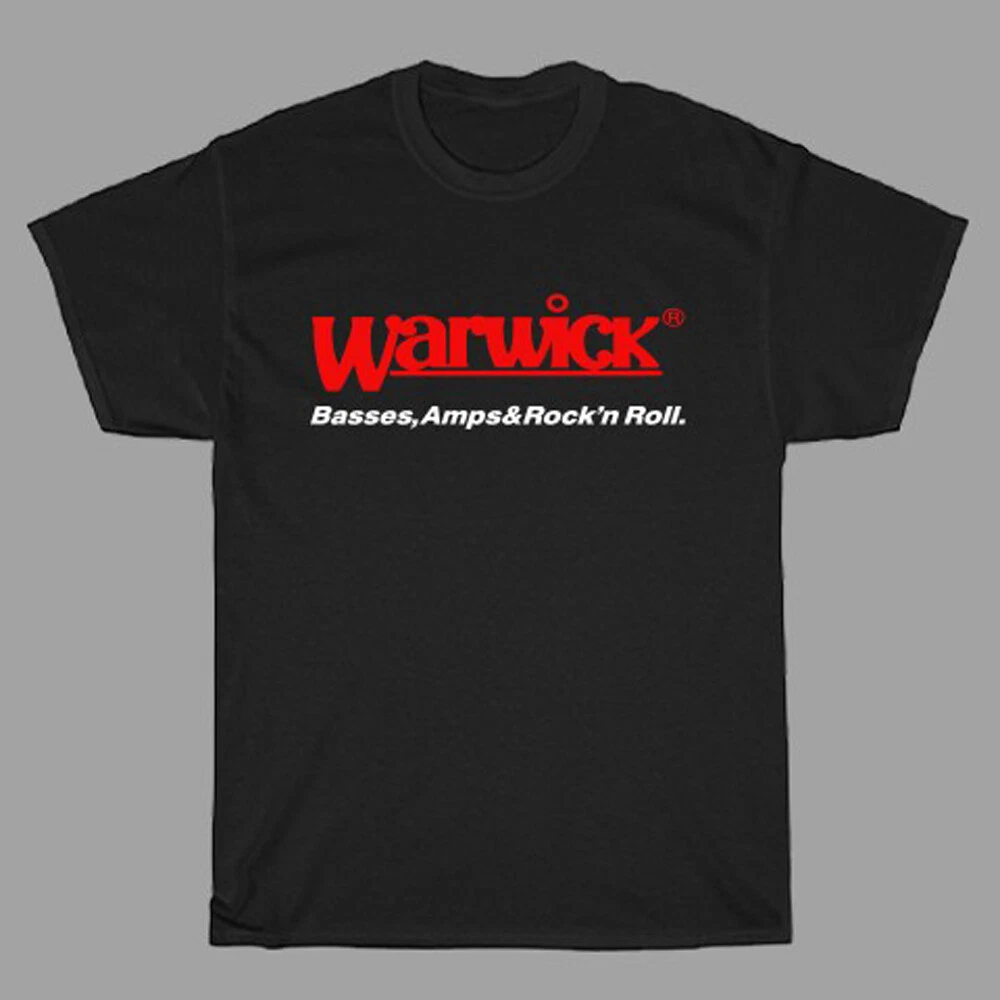 Warwick Bass Guitar Men's Black Size S to 5XL