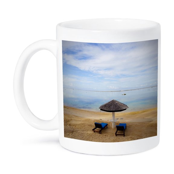 3dRose, Warwick Fiji Resort and Spa, Travel, Fiji - OC01 DPB0248 - Douglas Peebles, 15oz Mug