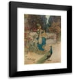 thumbnail image 1 of Warwick Goble 11x14 Black Modern Framed Museum Art Print Titled - Preziosa in the Garden (1911), 1 of 5