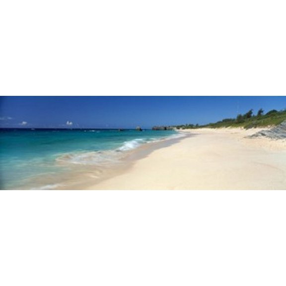Warwick Long Bay Beach Bermuda Canvas Art - Panoramic Images (18 x 6)