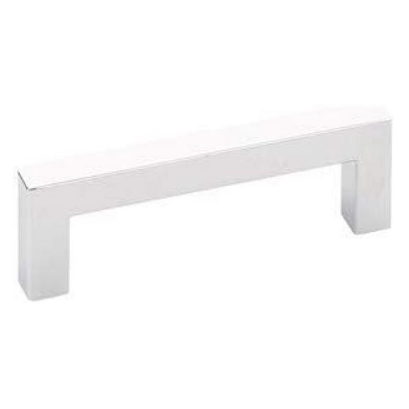 Warwick Pull - 6 Inch Center to Center - Polished US26 - Cabinet Hardware, Door Pulls, Drawer Pulls - 7 Sizes & 6 Finishes Available Chrome CENTER TO CENTER 6 in