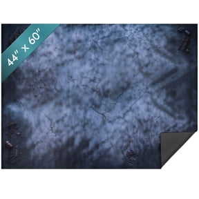 Warzone Battle Mat 44 x 60 In,Ruined Urban Zone - Ruin