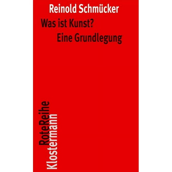 Was Ist Kunst? Eine Grundlegung, (Paperback)
