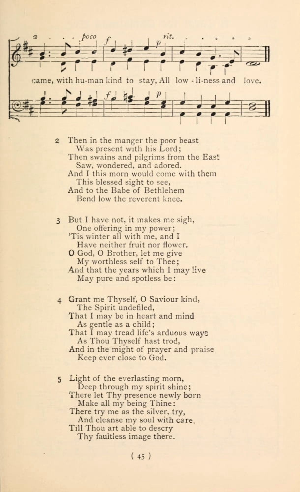 Was in the Winter Cold 2 Christmas Carols New & Old 1850 Canvas Art - (18 x 24)