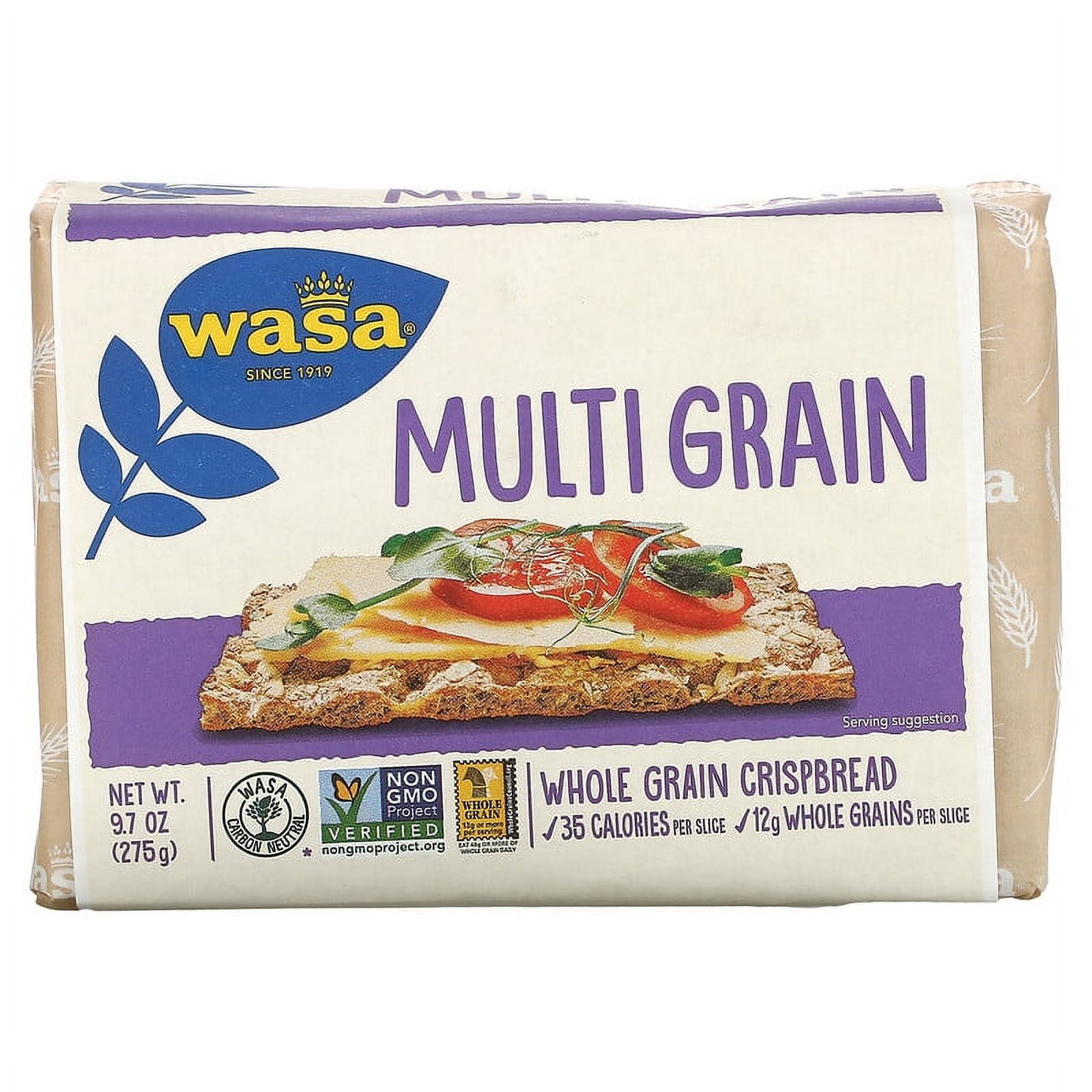 Wasa Crispbread Multigrain 9.7 oz Pack of 4