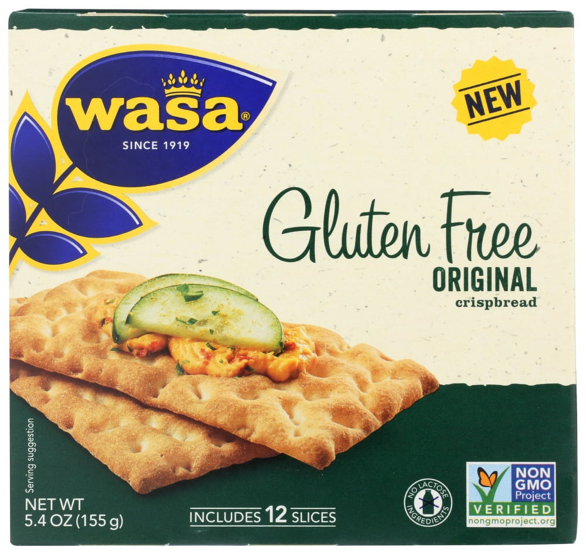Wasa GlutenFree Original Crispbread, 5.4 Oz