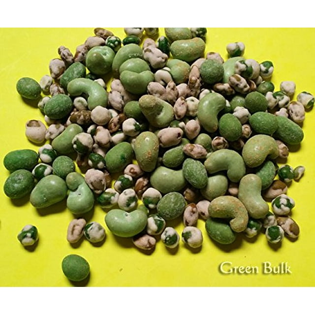 Wasabi Mixed Nuts (Cashews, Peas, s, Edamame), 1 lb bag from