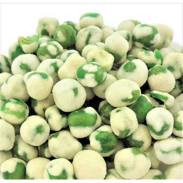 Wasabi Peas Crunchy Oriental Spicy Snack by Its Delish, 10 lbs Bulk