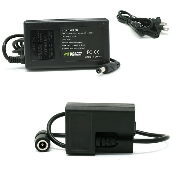 Wasabi Power AC Power Adapter Kit with DC Coupler for Canon LP-E10, ACK-E10, DR-E10, CA-PS700