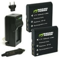 thumbnail image 1 of Wasabi Power Battery (2-Pack) and Charger for Kodak LB-060, 1 of 9