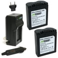 thumbnail image 1 of Wasabi Power Battery (2-Pack) and Charger for Panasonic CGR-S006, CGA-S006, DMW-BMA7, 1 of 4