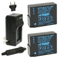 thumbnail image 1 of Wasabi Power Battery (2-Pack) and Charger for Panasonic DMW-BLC12, 1 of 4