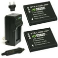 thumbnail image 1 of Wasabi Power Battery (2-Pack) and Charger for Ricoh Pentax D-LI92, 1 of 3