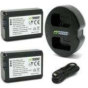 Wasabi Power Battery 2-Pack and Dual Charger for Sony NP-FW50