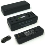 Wasabi Power Battery 2-Pack and Dual USB Charger for Insta360 ONE R and Insta360 ONE RS