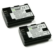 Wasabi Power Battery 2-Pack for Canon LP-E6, LP-E6N