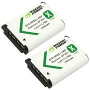 Wasabi Power Battery 2-Pack for Sony NP-BX1, NP-BX1/M8