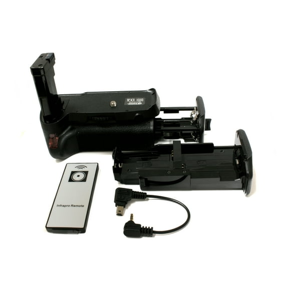 Wasabi Power Battery Grip for Nikon MB-D3100+ and Nikon D3100/D3200/D5300 (with Remote)