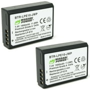 Wasabi Power Battery for Canon LP-E10 2-Pack