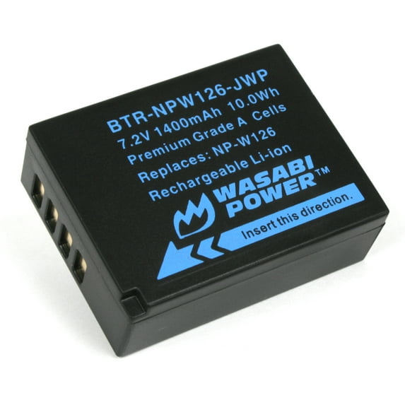 Wasabi Power Battery for Fujifilm NP-W126, NP-W126S