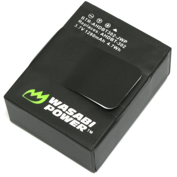 Wasabi Power Battery for GoPro HERO3, HERO3+ (1280mAh)