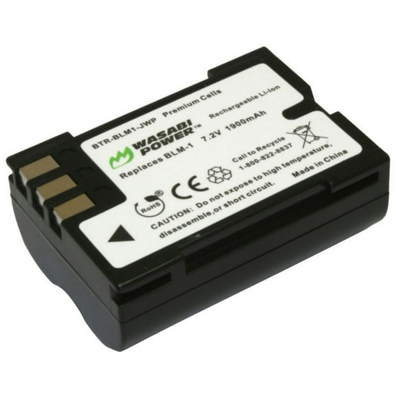 Wasabi Power Battery for Olympus BLM-1, BLM-01, PS-BLM1, BLM-5, PS-BLM1, PS-BLM5