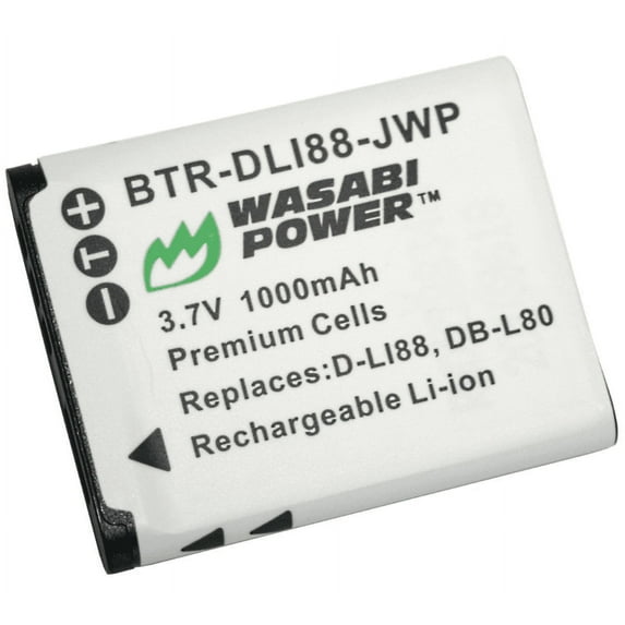 Wasabi Power Battery for Pentax D-LI88, D-L188
