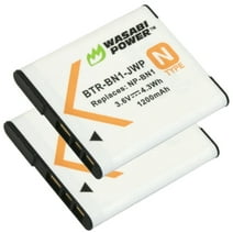 Wasabi Power Battery for Sony NP-BN, NP-BN1 (2 Batteries)
