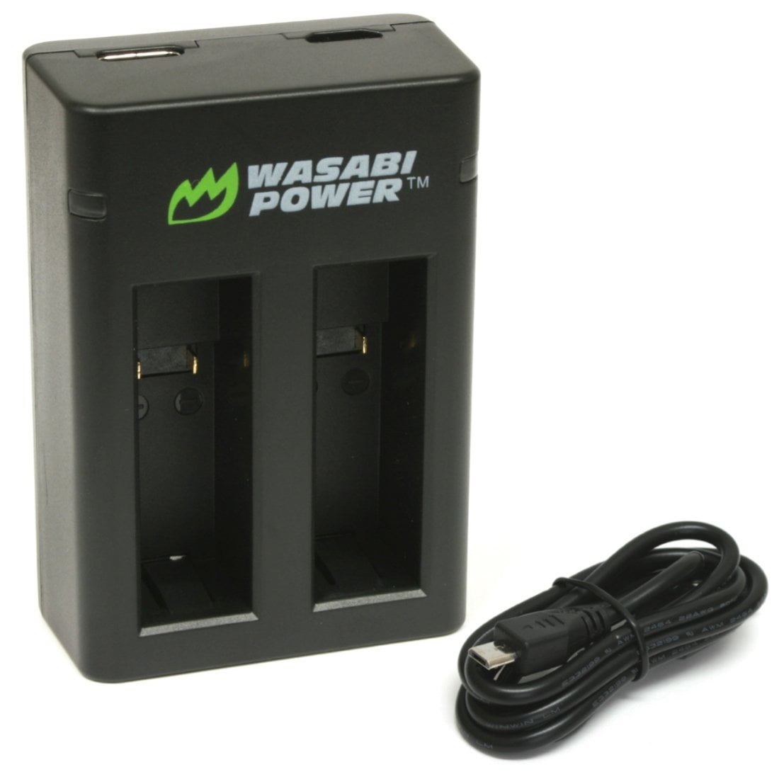 Wasabi Power Dual Battery Charger for GoPro