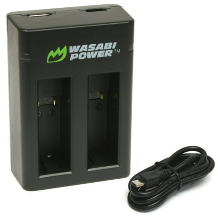 Wasabi Power Dual USB Battery Charger for GoPro Fusion and GoPro ASBBA-001