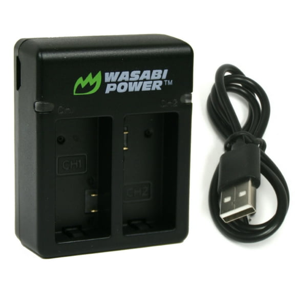 Wasabi Power Dual USB Battery Charger for GoPro HERO3, HERO3+, AHBBP-301