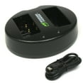 thumbnail image 1 of Wasabi Power Dual USB Battery Charger for Leica BP-DC12, 1 of 8
