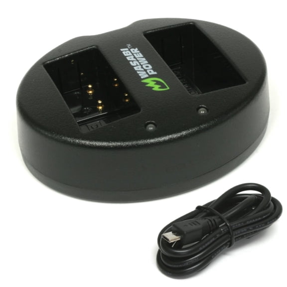Wasabi Power Dual USB Battery Charger for Leica BP-DC12