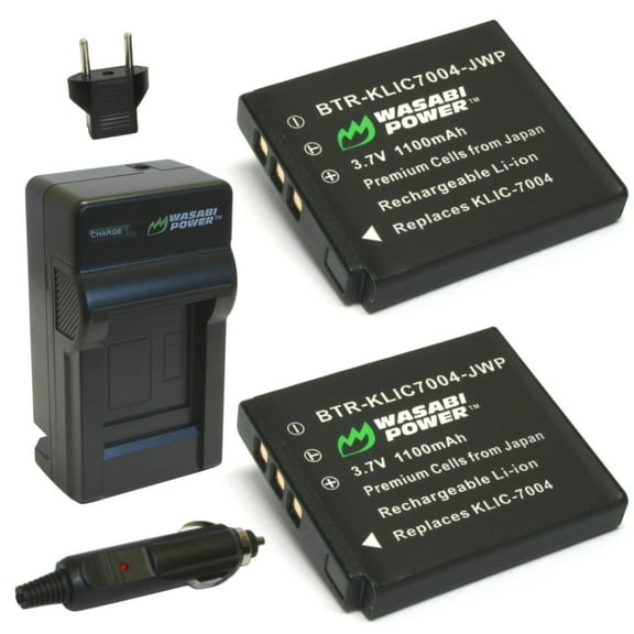 Wasabi Power LB-50 Battery (2-Pack) and Charger for Lectrosonics SSM Transmitter & IFBR1B Receiver