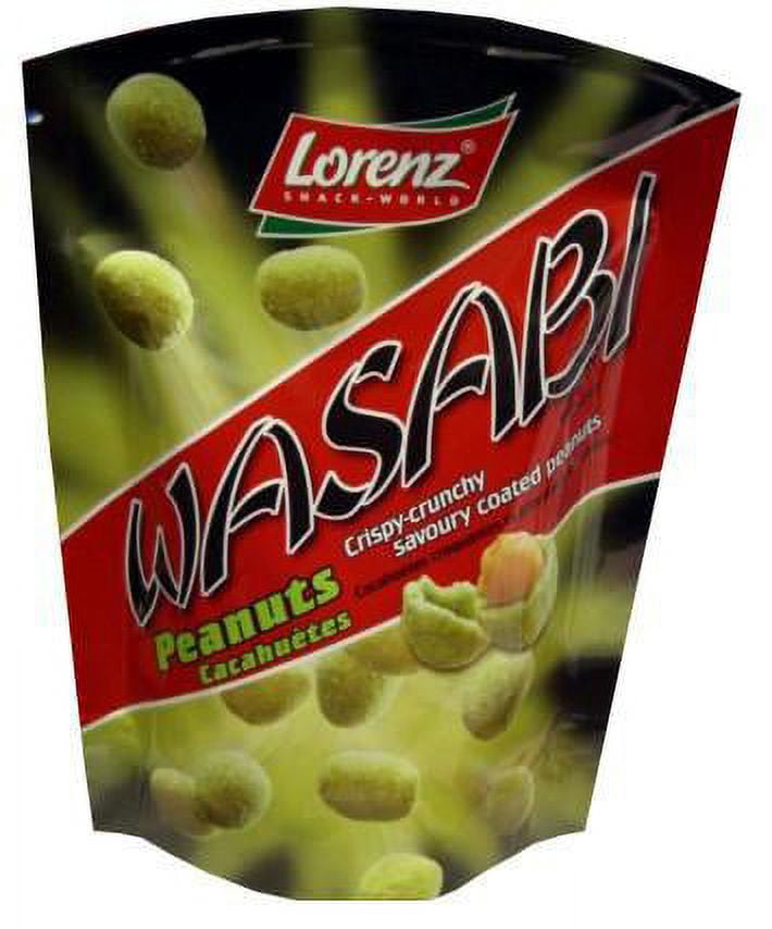 Wasabi Savory Coated Peanuts (Lorenz) 3.5 oz (100g) - Walmart.com