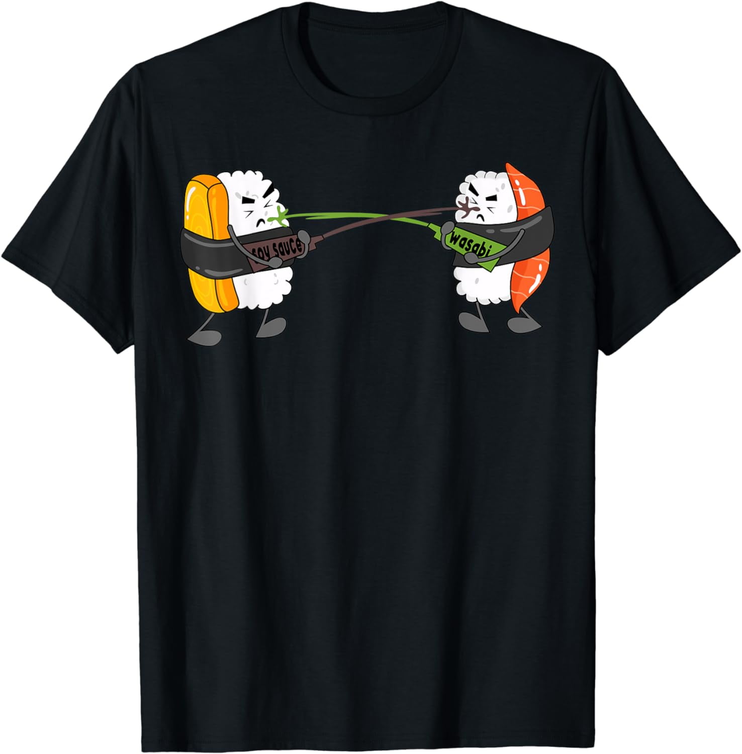Wasabi Sushi Japanese Horseradish Spicy Paste Condiments TShirt