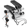 thumbnail image 1 of Wasait Steppers for Exercise, Stair Stepper with Resistance Bands, Mini Stepper with 330LBS Loading Capacity, Hydraulic Fitness Stepper with LCD Monitor, No Assembly Required, 1 of 9