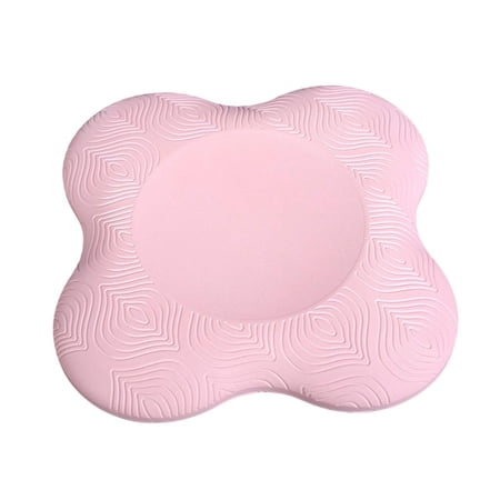 Waschbare Yoga Knieschoner Stützmatte Weich Rutschfest Für Meditation Extra Polsterung Balance Übung Pink