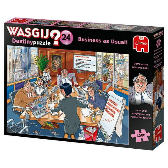 Wasgij - Business as Usual! 1000-Piece Puzzle