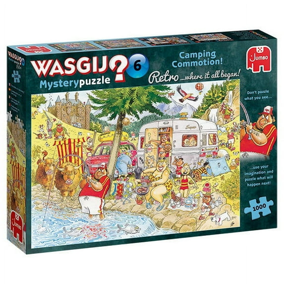 Wasgij - Camping Commotion! 1000-Piece Puzzle