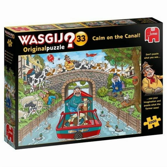 Wasgij? : 1000 Pieces puzzle / # 33 Calm on the Canal