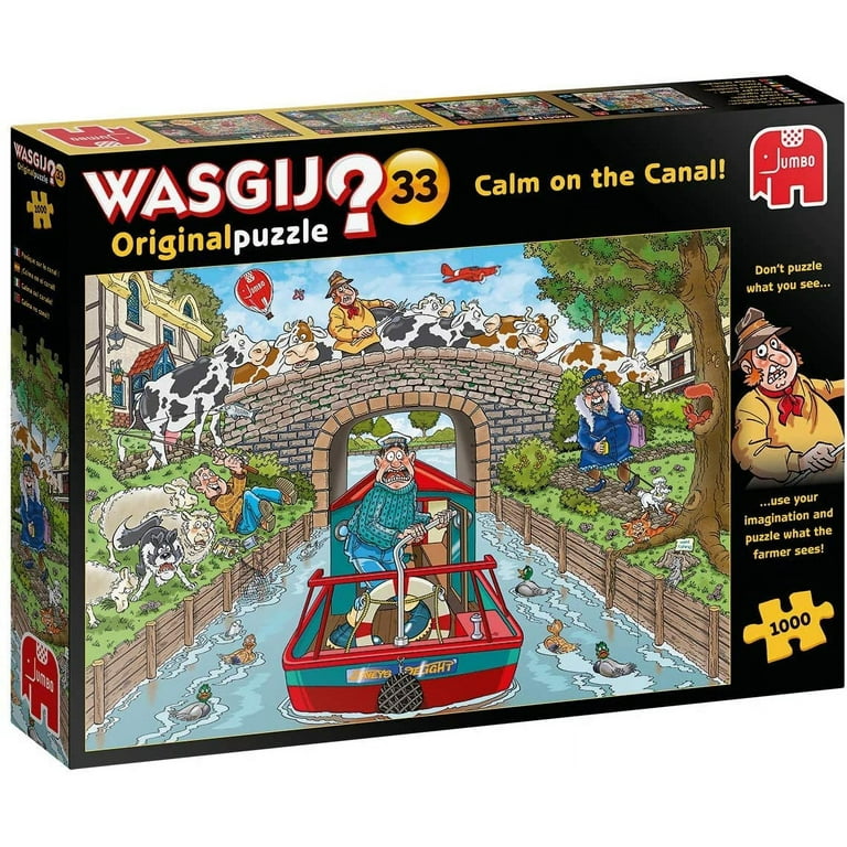 Wasgij, Original 33 Calm on The Canal 